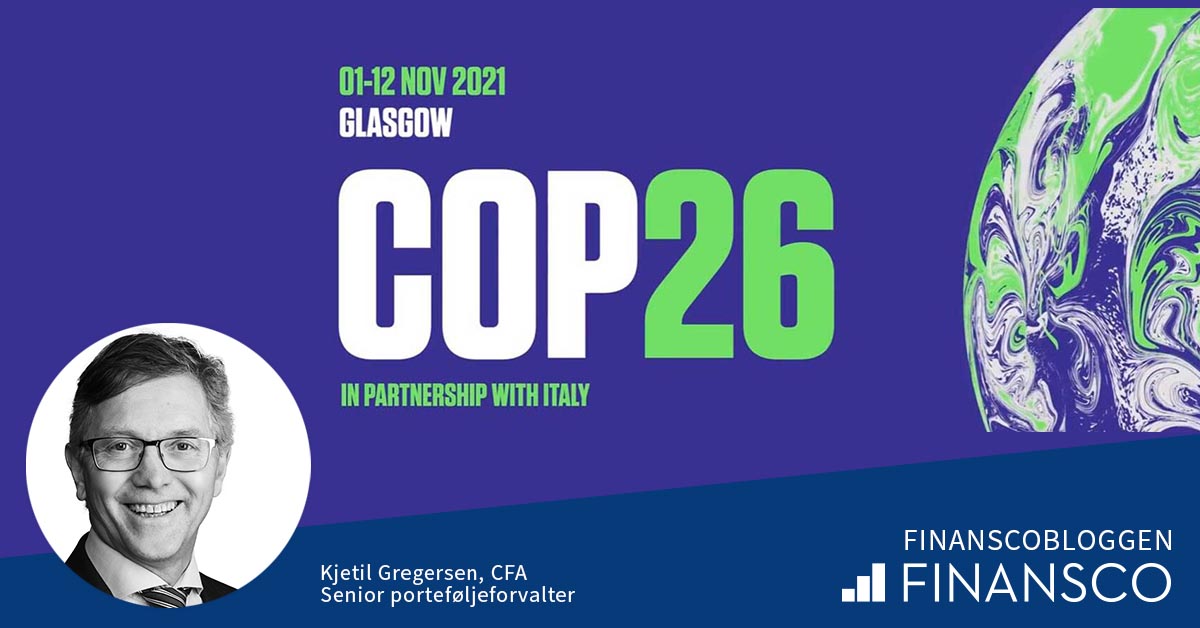 «Good COP» eller «bad COP» – hva kan vi vente fra COP26 i Glasgow?